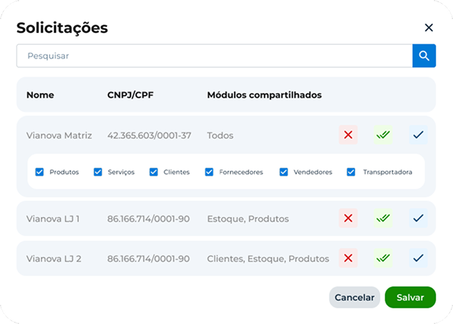 multiempresa cadastro