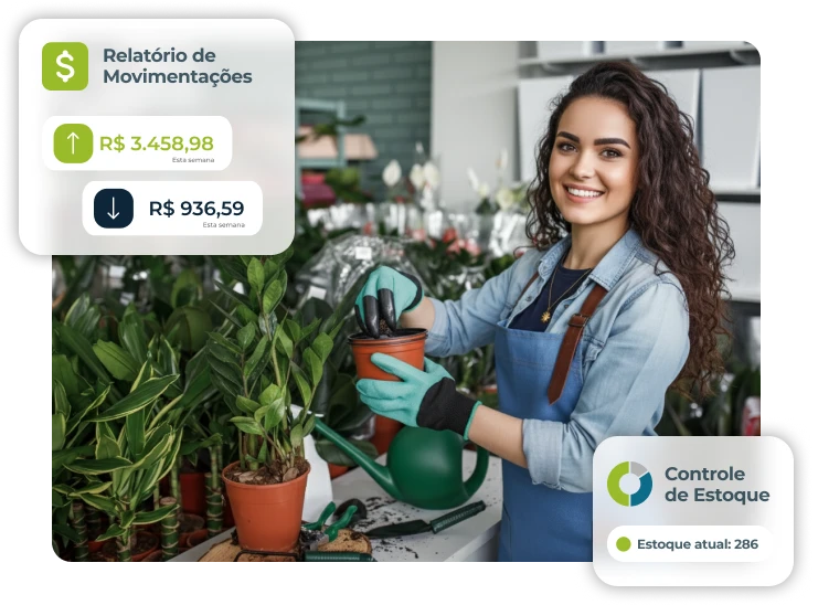 loja de jardinagem