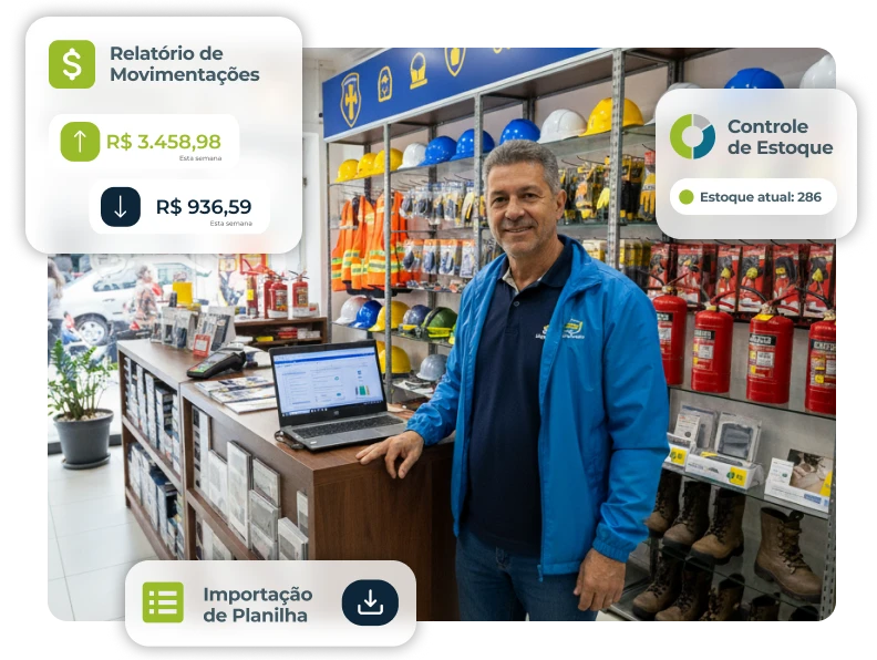 loja de equipamentos de segurança