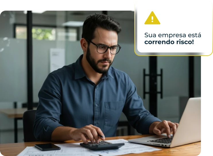 sua empresa está correndo risco